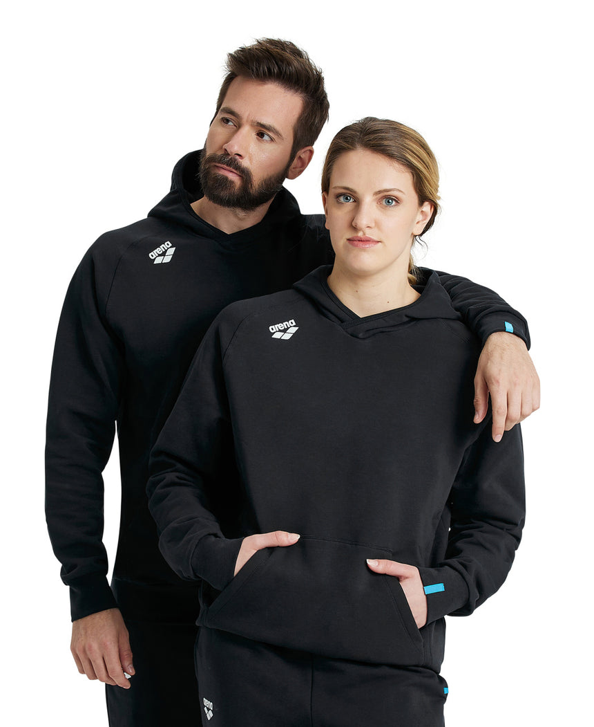 Arena Trui Team Hooded Sweat Panel Zwart