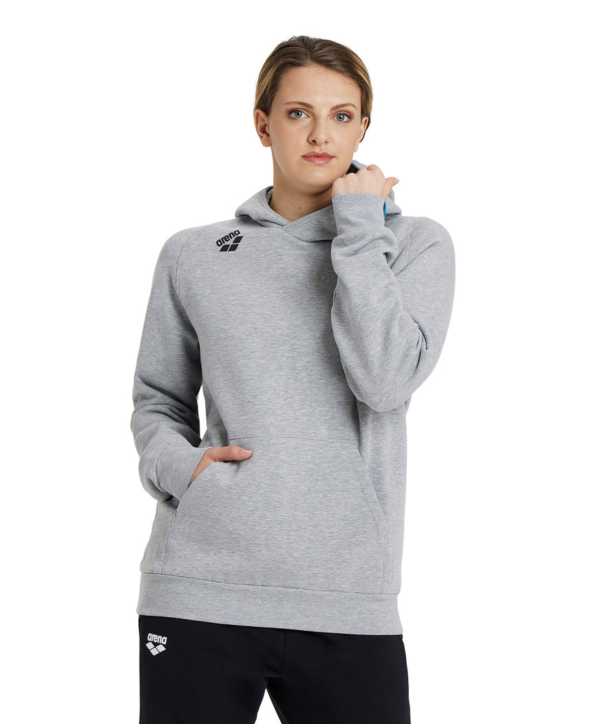 Arena Trui Team Hooded Sweat Panel Heather-Grijs