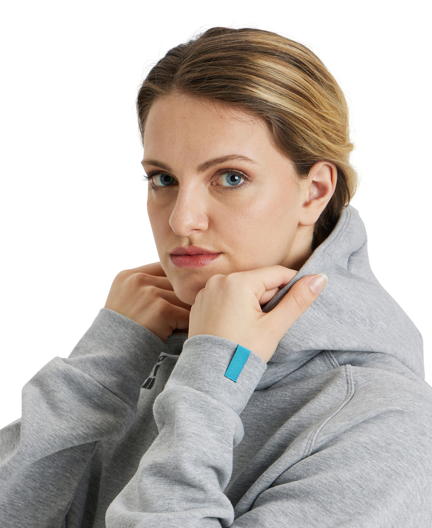 Arena Trui Team Hooded Sweat Panel Heather-Grijs