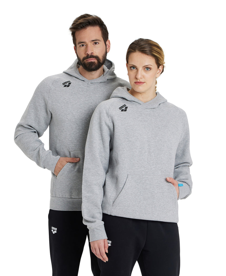 Arena Trui Team Hooded Sweat Panel Heather-Grijs
