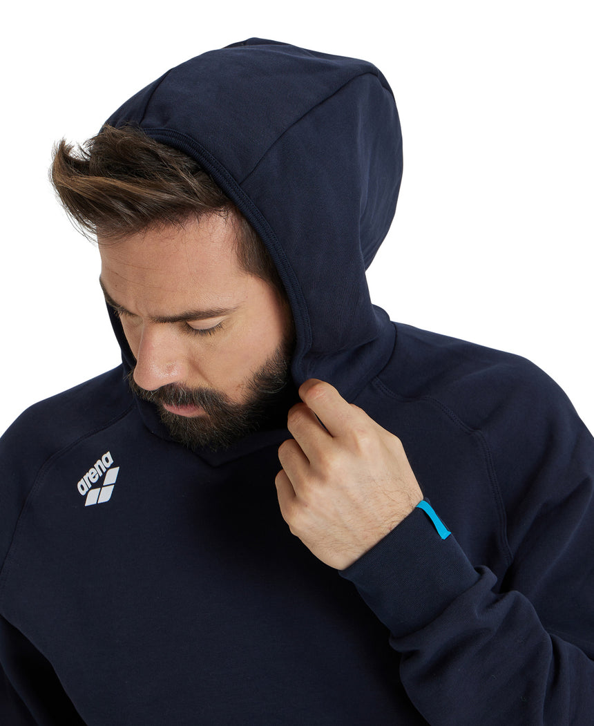 Arena Trui Team Hooded Sweat Panel Marine