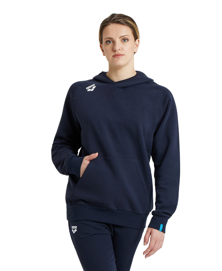 Arena Trui Team Hooded Sweat Panel Marine