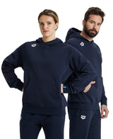 Arena Trui Team Hooded Sweat Panel Marine
