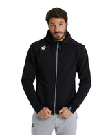 Arena Jas Team Hooded Jacket Panel Zwart