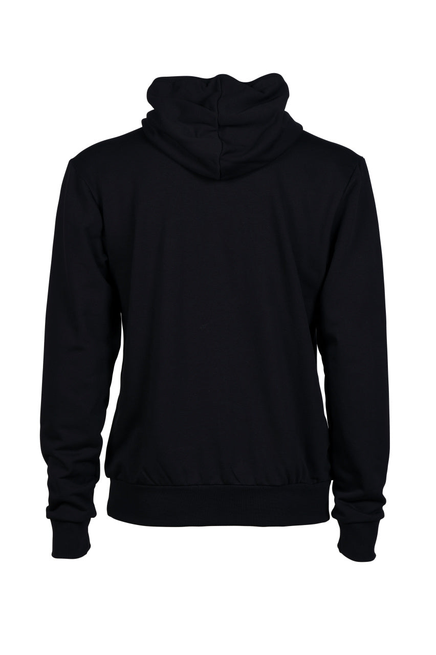 Arena Jas Team Hooded Jacket Panel Zwart