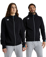 Arena Jas Team Hooded Jacket Panel Zwart