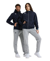 Arena Jas Team Hooded Jacket Panel Marine