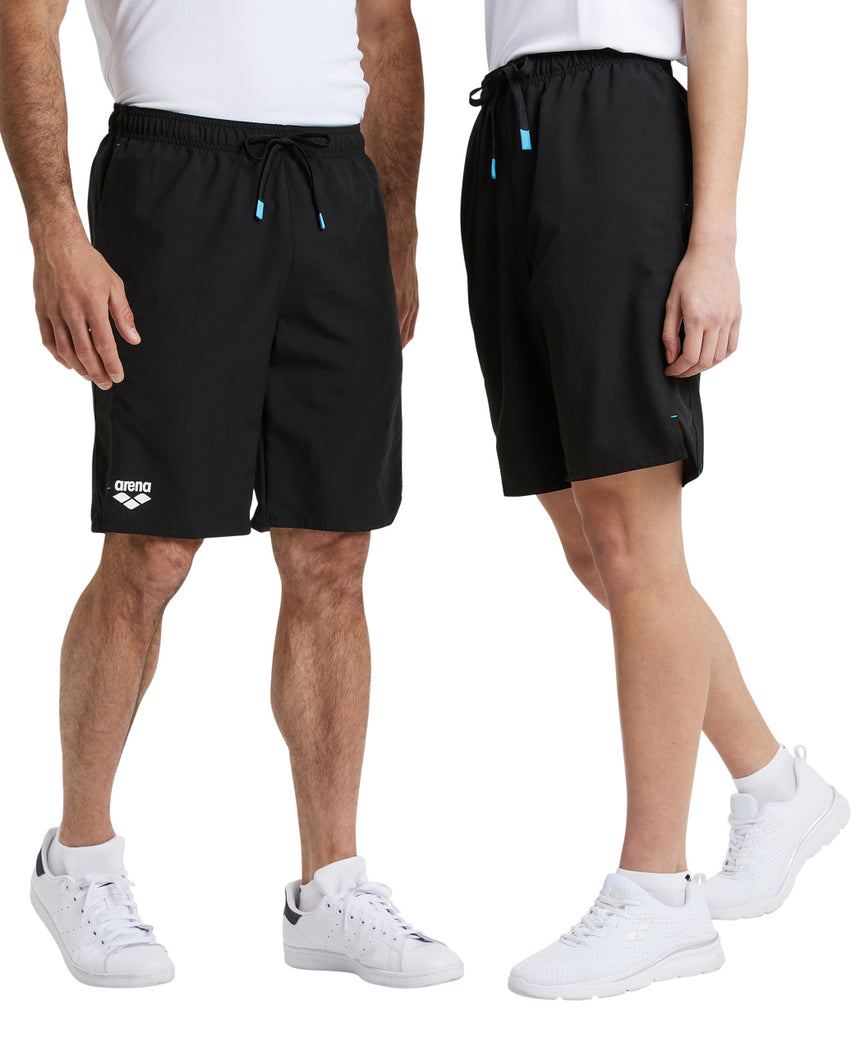 Arena Korte Sportbroek Team Panel Zwart