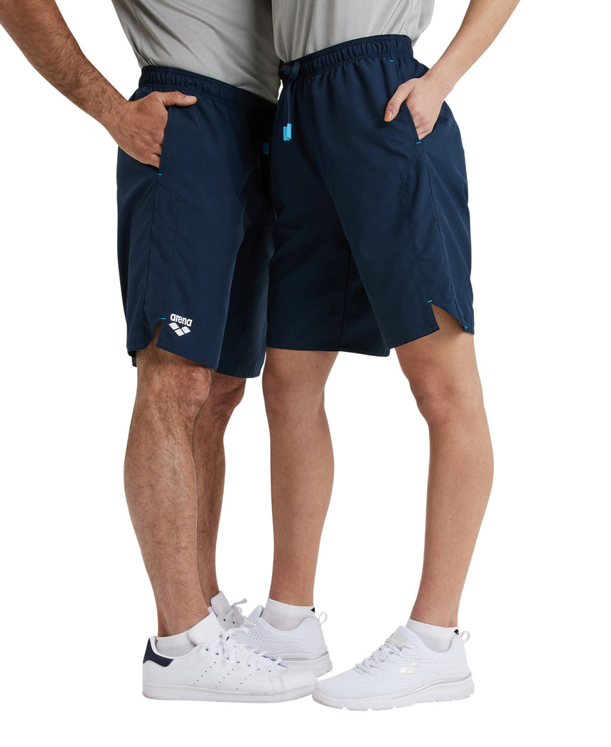 Arena Korte Sportbroek Team Panel Marine