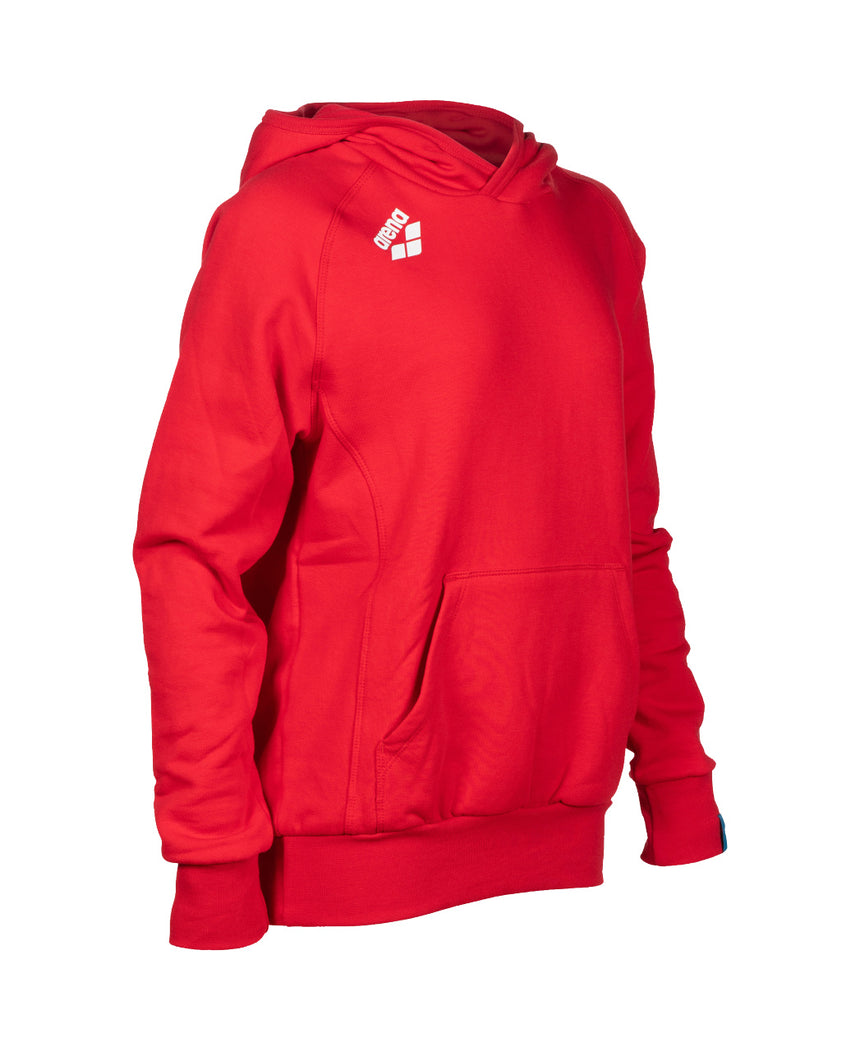 Arena Junior Trui Team Hooded Sweat Panel Rood