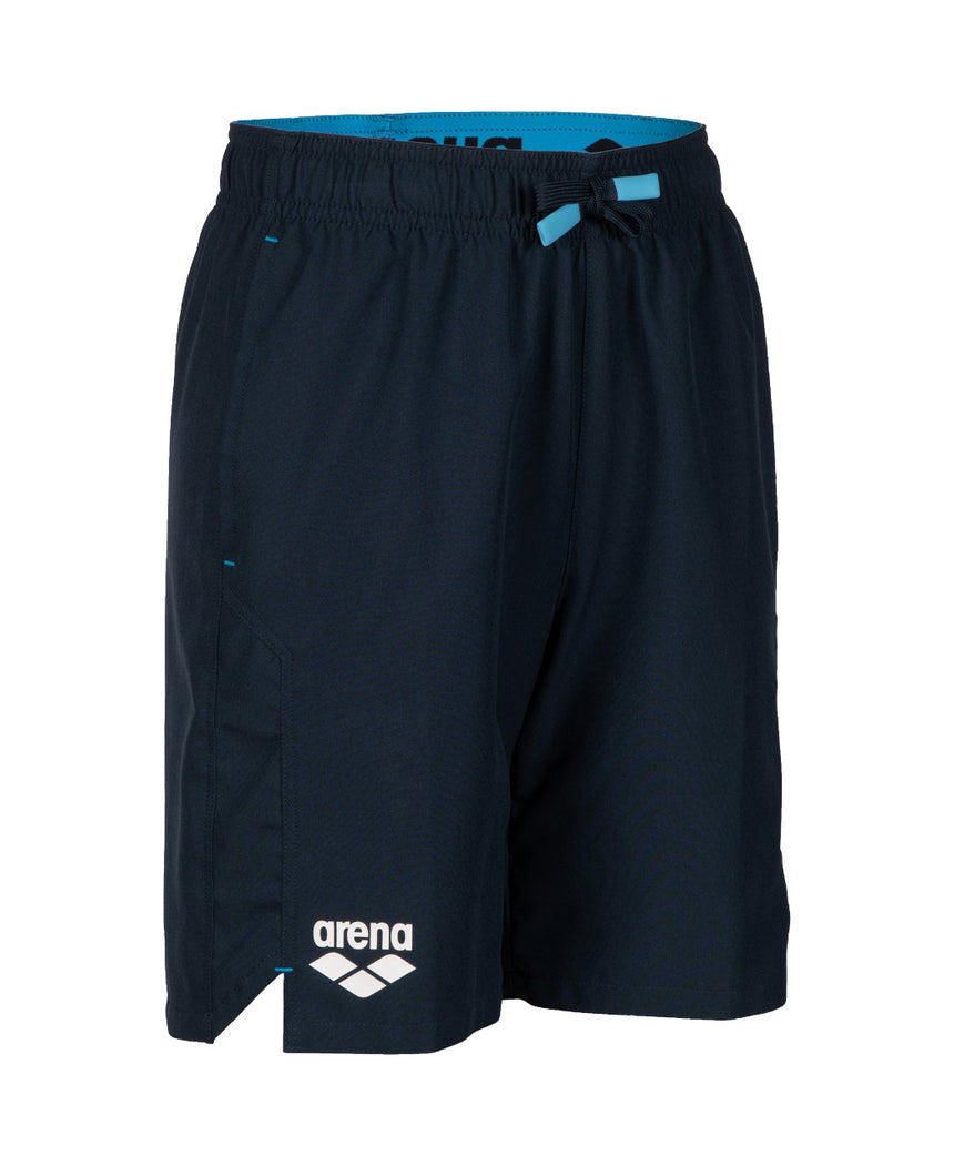 Arena Junior Korte Sportbroek Team Panel Marine