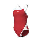 Arena Badpak Icons Super Fly Back Solid Rood/Wit