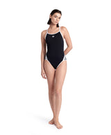 Arena Badpak Icons Super Fly Back Solid Zwart/Wit