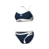 Arena Bikini Icons Cross Back Solid Navy/Wit