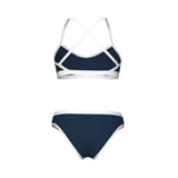 Arena Bikini Icons Cross Back Solid Navy/Wit