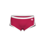Arena Zwemboxer Icons Low Waist Short Solid Rood/Wit