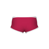 Arena Zwemboxer Icons Low Waist Short Solid Rood/Wit