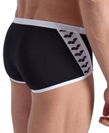 Arena Zwemboxer Icons Low Waist Short Solid Zwart/Wit