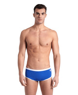 Arena Zwemboxer Icons Low Waist Short Solid Royal/Wit