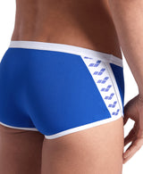 Arena Zwemboxer Icons Low Waist Short Solid Royal/Wit