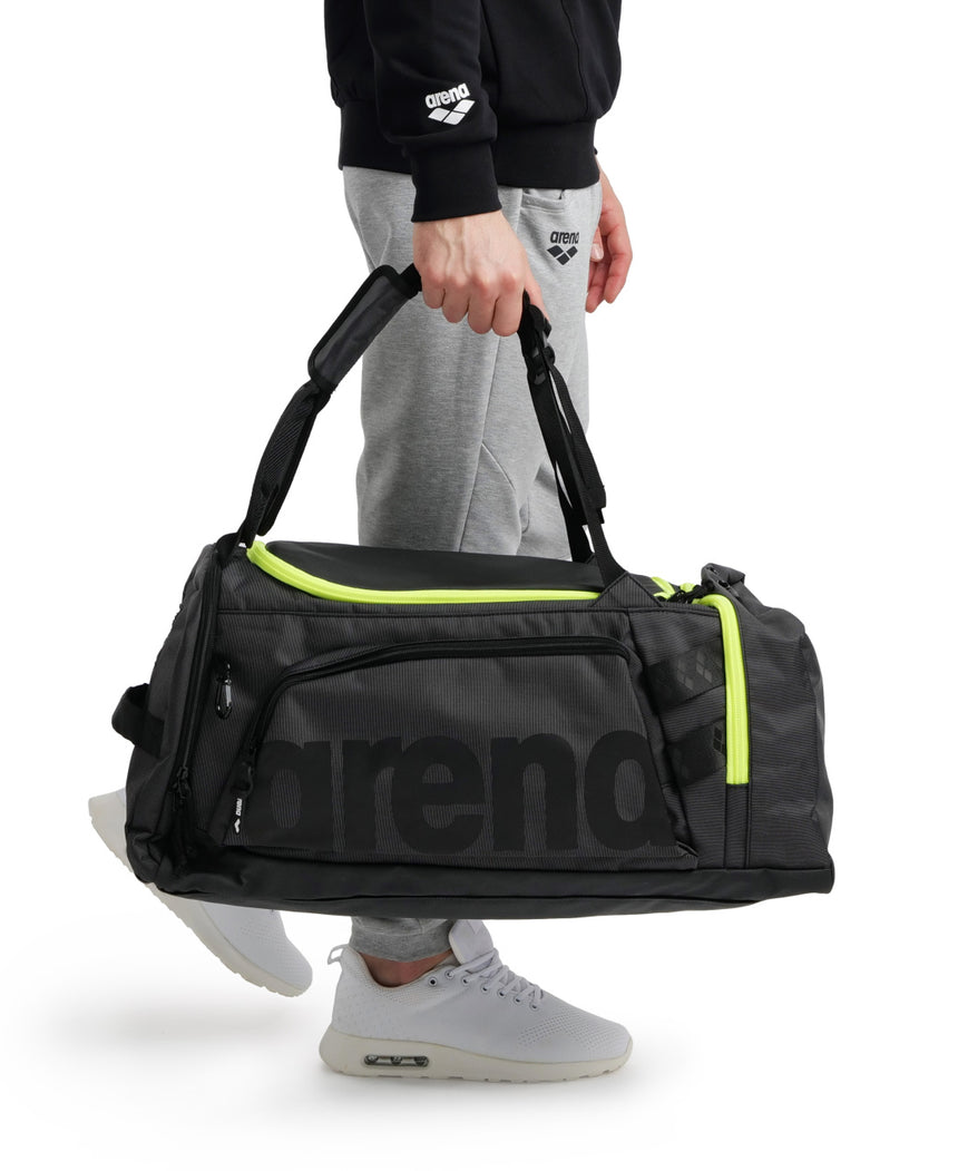 Arena Sporttas 55L Fast Multi Grijs/ Neon Geel
