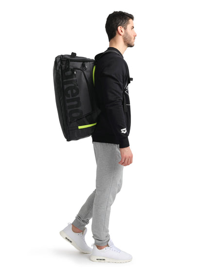 Arena Sporttas 55L Fast Multi Grijs/ Neon Geel