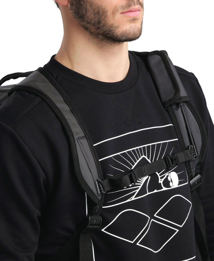 Arena Sporttas 55L Fast Multi Grijs/ Neon Geel