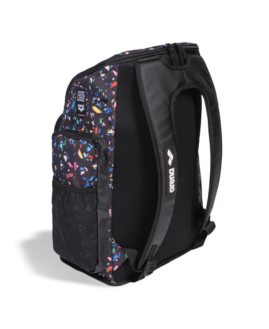 Arena Swim Backpack Spiky III 45 Allover Confetti Black
