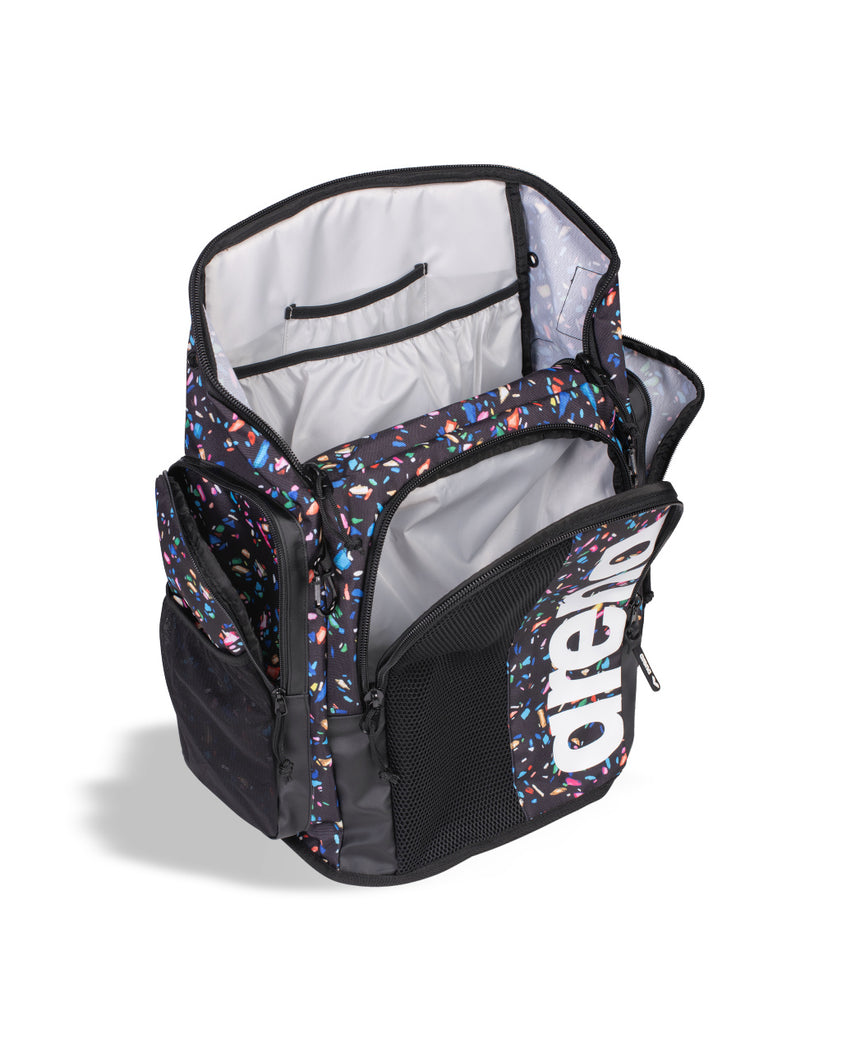 Arena Swim Backpack Spiky III 45 Allover Confetti Black