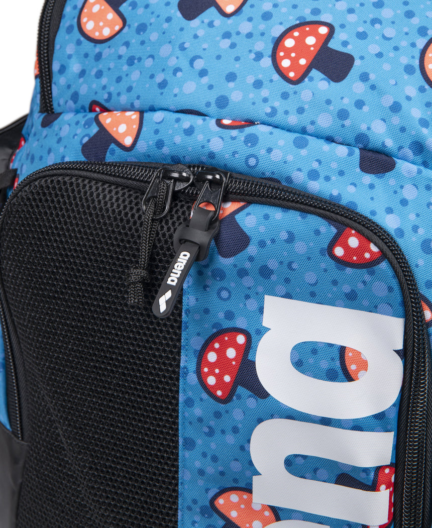 Arena Swim Backpack Spiky III 45L Allover Mushrooms