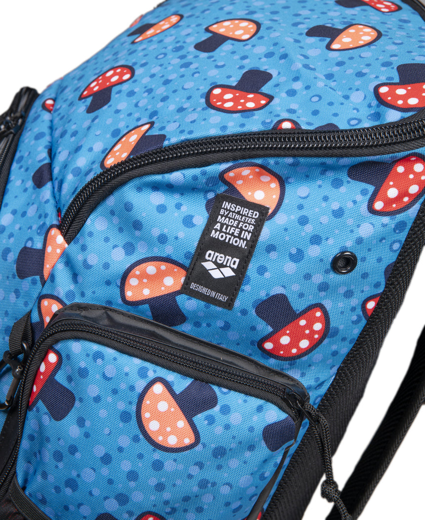 Arena Swim Backpack Spiky III 45L Allover Mushrooms