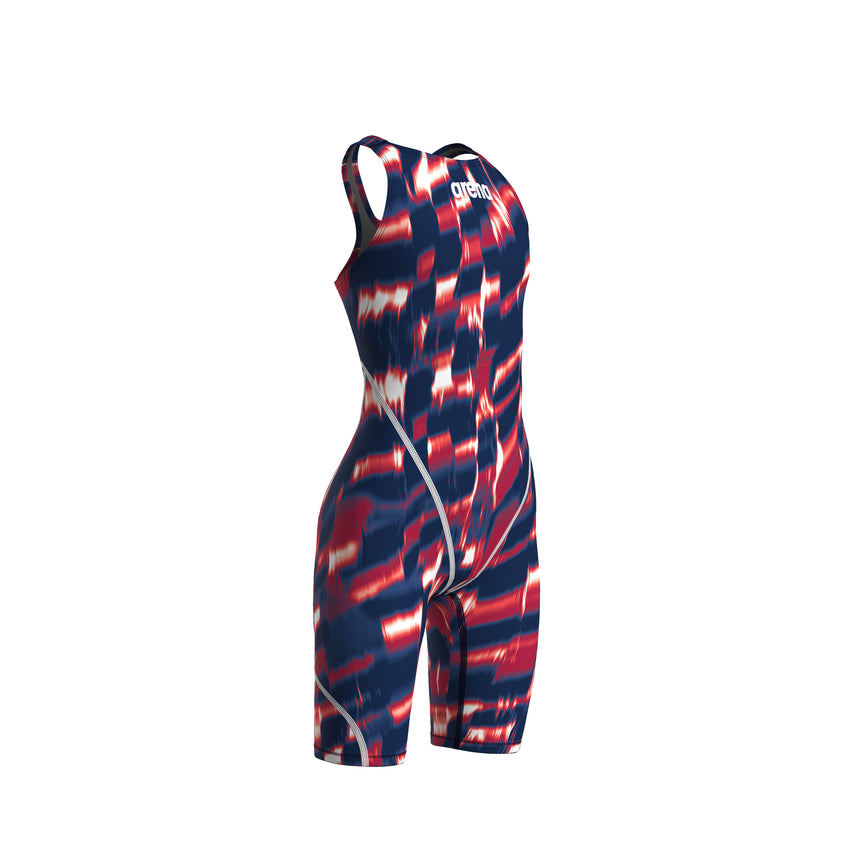 Arena Girls Powerskin ST Next Open Rug Red White Blue front product view