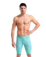 Arena Wedstrijdjammer Powerskin ST Next Limited Edition Fireflow/Blauwgroen