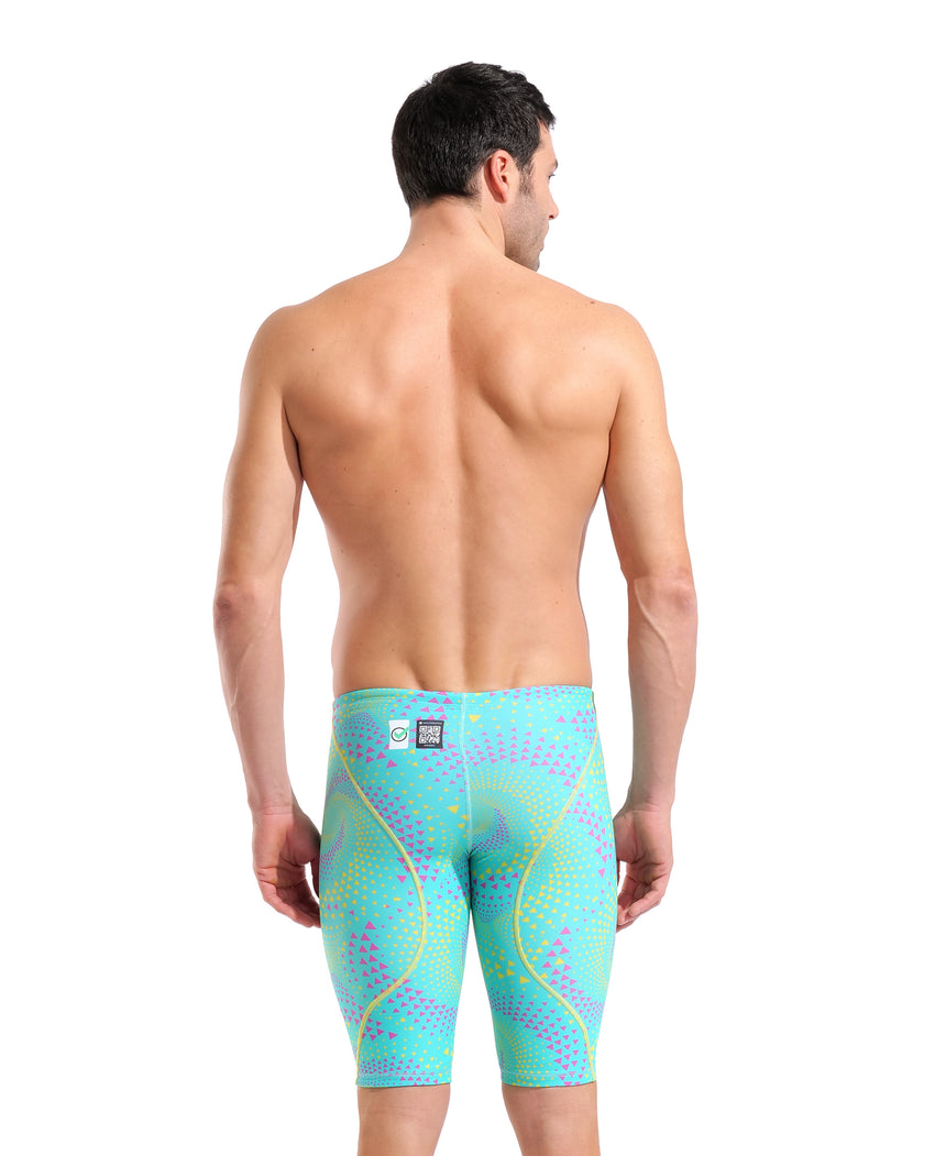 Arena Wedstrijdjammer Powerskin ST Next Limited Edition Fireflow/Blauwgroen