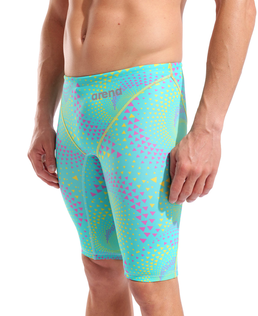 Arena Wedstrijdjammer Powerskin ST Next Limited Edition Fireflow/Blauwgroen