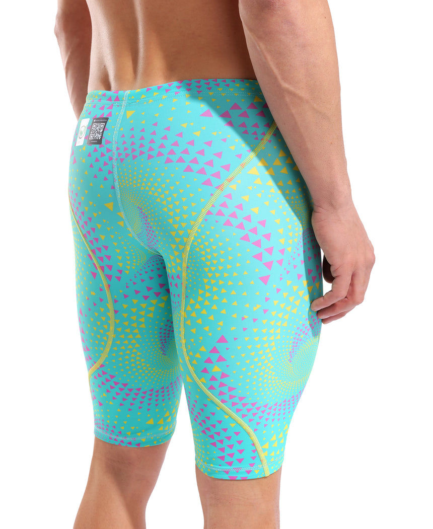 Arena Wedstrijdjammer Powerskin ST Next Limited Edition Fireflow/Blauwgroen