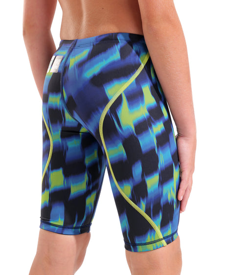 Arena Boys Powerskin ST Next Jammer Aqua Gleam angled back model view