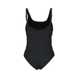 Arena Damen Badeanzug Jewel Low C Cup R Nacht/Grau/Leuchtblau