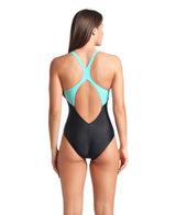 Arena Badpak Kikko V Back Graphic Zwart / Blauw