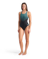 Arena Badpak Kikko V Back Graphic Zwart / Blauw
