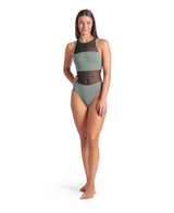 Arena Badpak Mesh Panel Vent Back Groen