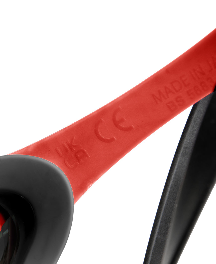 Arena Zwembril Cobra Edge Swipe Goud/Rood
