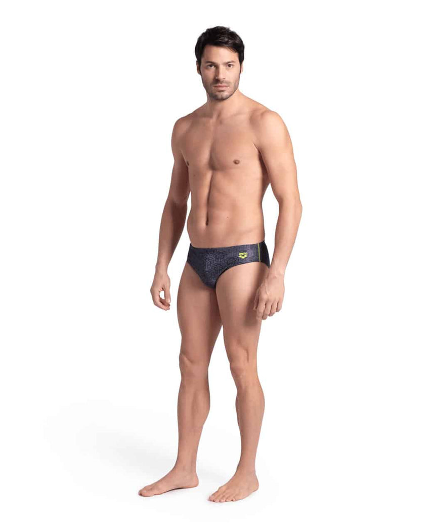 Arena M Camo Kikko Swim Briefs black multi