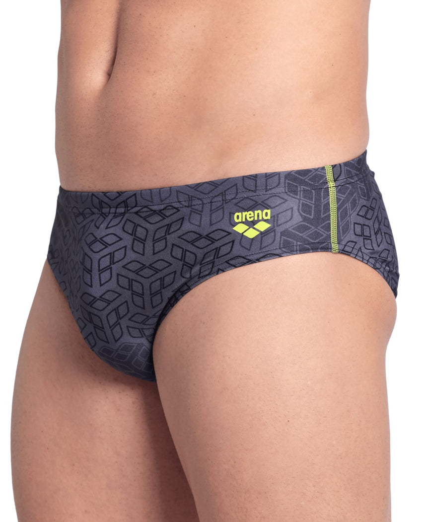 Arena M Camo Kikko Swim Briefs black multi