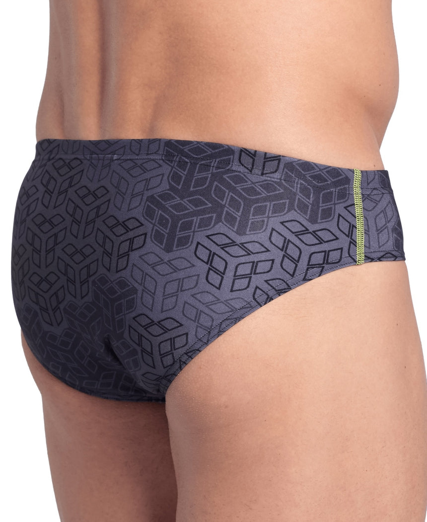Arena M Camo Kikko Swim Briefs black multi