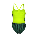 Arena Badpak Monogram Challenge Back Groen / Geel