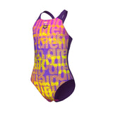 Arena Meisjes Badpak Colours V Back Multi