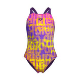 Arena Meisjes Badpak Colours V Back Multi