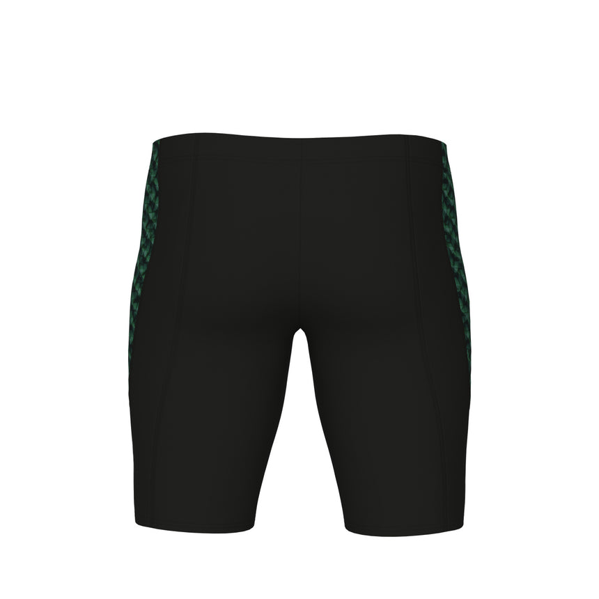 Arena Zwemjammer Monogram Zwart / Groen