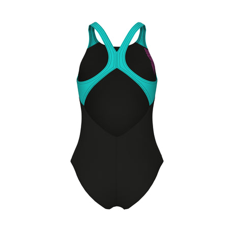 Arena Meisjes Badpak Tales V Back Zwart Water